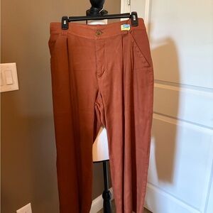 Cruise Crop Brown CAbi Women’s Terracotta Chinos